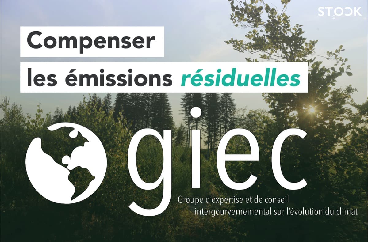 Compenser les émissions résiduelles : le cas du GIEC avec Stock CO2